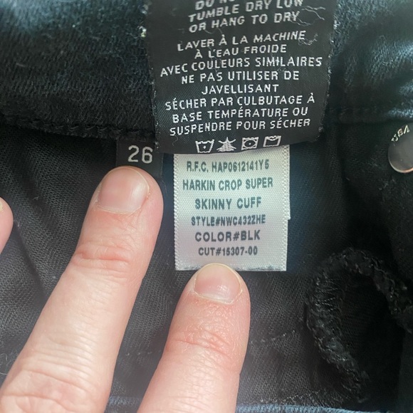 Hudson skinny Jean size 26 - Picture 4 of 6